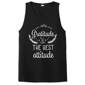 Gratitude Is The Best Attitude PosiCharge Competitor Tank