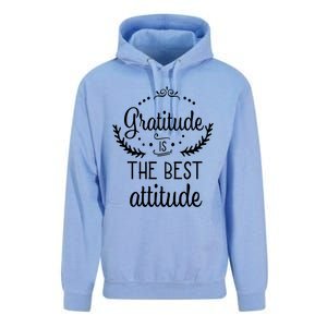 Gratitude Is The Best Attitude Unisex Surf Hoodie