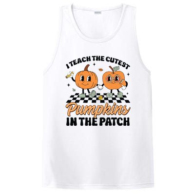 Groovy I Teach The Cutest Pumpkins In The Patch For Teacher PosiCharge Competitor Tank