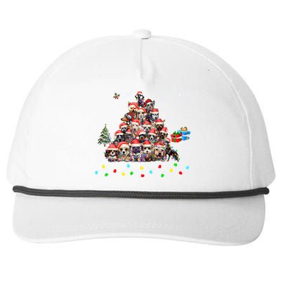 Get Into The Holiday Spirit With Joyful Loyal Dog Breeds Gift Snapback Five-Panel Rope Hat