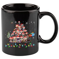 Get Into The Holiday Spirit With Joyful Loyal Dog Breeds Gift 11oz C Handle Ceramic Mug