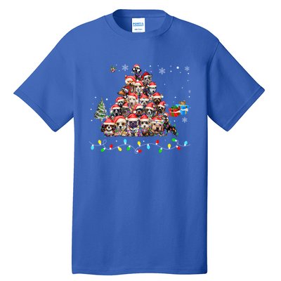 Get Into The Holiday Spirit With Joyful Loyal Dog Breeds Gift Tall T-Shirt