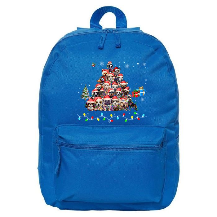Get Into The Holiday Spirit With Joyful Loyal Dog Breeds Gift 16 in Basic Backpack