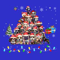 Get Into The Holiday Spirit With Joyful Loyal Dog Breeds Gift 16 in Basic Backpack