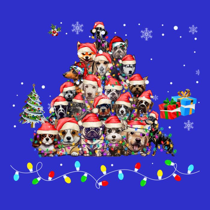 Get Into The Holiday Spirit With Joyful Loyal Dog Breeds Gift 16 in Basic Backpack
