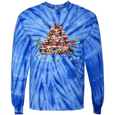 Get Into The Holiday Spirit With Joyful Loyal Dog Breeds Gift Tie-Dye Long Sleeve Shirt