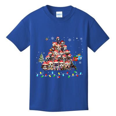 Get Into The Holiday Spirit With Joyful Loyal Dog Breeds Gift Kids T-Shirt