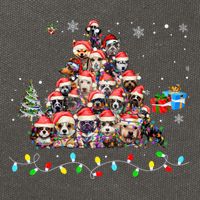 Get Into The Holiday Spirit With Joyful Loyal Dog Breeds Gift Cotton Canvas Backpack