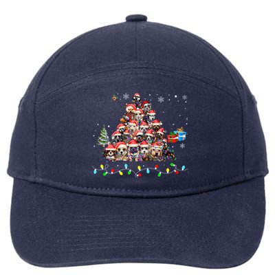 Get Into The Holiday Spirit With Joyful Loyal Dog Breeds Gift 7-Panel Snapback Hat