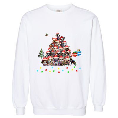 Get Into The Holiday Spirit With Joyful Loyal Dog Breeds Gift Garment-Dyed Sweatshirt
