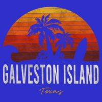 Galveston Island Tx Texas Beach Palms Vacation Surf Sundown Gift 16 in Basic Backpack