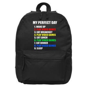 GIFT IDEA: The Perfect Gaming Day Suprise For Gamers 16 in Basic Backpack