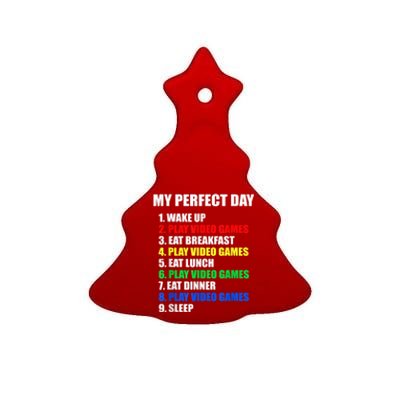 GIFT IDEA: The Perfect Gaming Day Suprise For Gamers Ceramic Tree Ornament