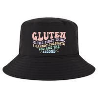 Gluten Is The First Thing I Cannot Tolerate Cool Comfort Performance Bucket Hat