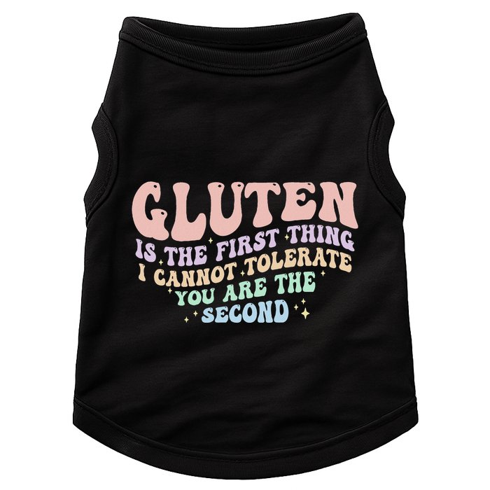 Gluten Is The First Thing I Cannot Tolerate Doggie Tank