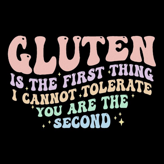 Gluten Is The First Thing I Cannot Tolerate Daily Commute Backpack