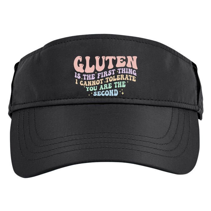 Gluten Is The First Thing I Cannot Tolerate Adult Drive Performance Visor