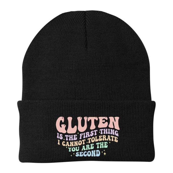 Gluten Is The First Thing I Cannot Tolerate Beanie