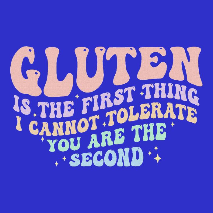 Gluten Is The First Thing I Cannot Tolerate Full-Length Apron With Pockets