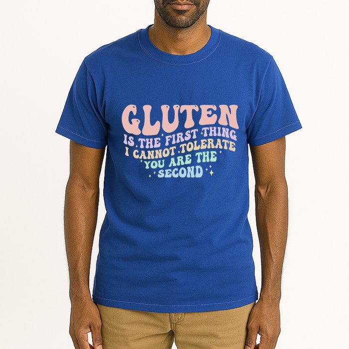 Gluten Is The First Thing I Cannot Tolerate Tall T-Shirt