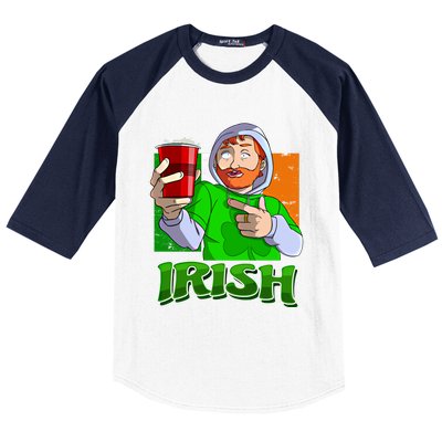 Ginger Ing Team St Patricks Day Irish Ireland Gift Baseball Sleeve Shirt