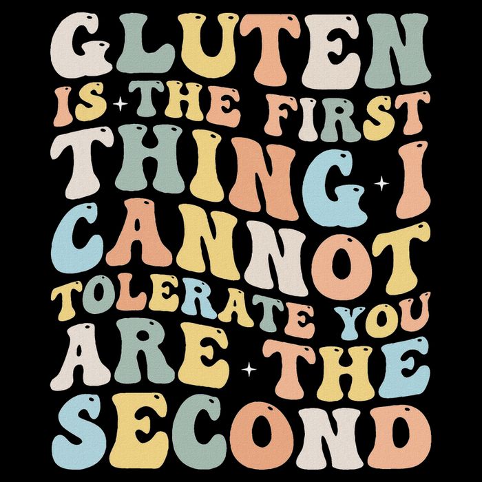 Gluten Is The First Thing I Cannot Tolerate Funny Joke 16 in Basic Backpack