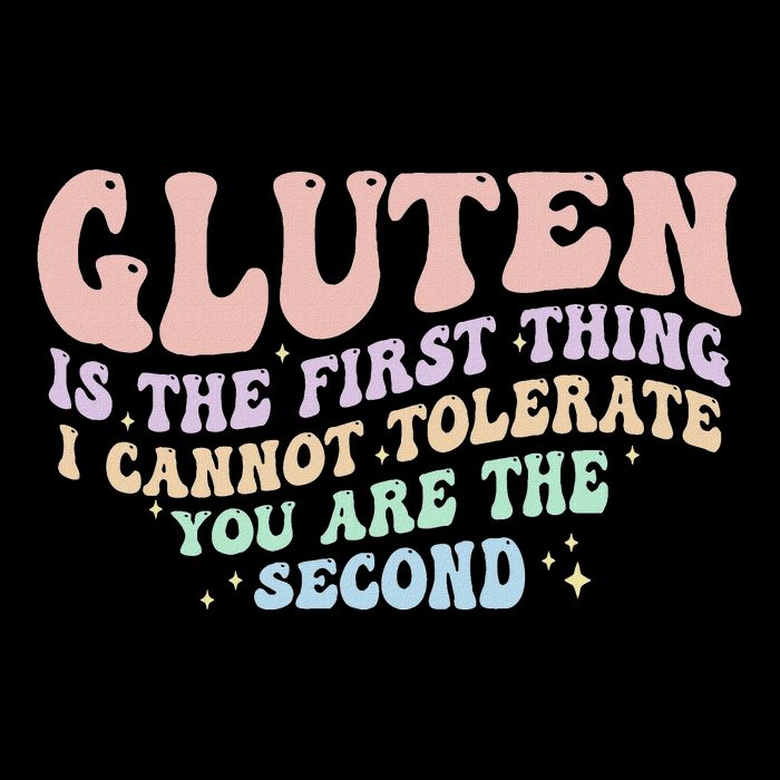 Gluten Is The First Thing I Cannot Tolerate Funny Full-Length Apron With Pockets