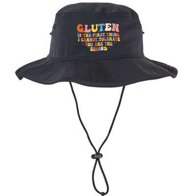 Gluten Is The First Thing I Cannot Tolerate Funny Sarcastic Bucket Hat