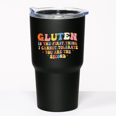 Gluten Is The First Thing I Cannot Tolerate Funny Sarcastic Tumbler