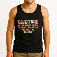 Gluten Is The First Thing I Cannot Tolerate Funny Sarcastic Tank Top