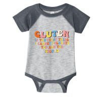 Gluten Is The First Thing I Cannot Tolerate Funny Sarcastic Infant Baby Jersey Bodysuit