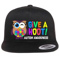 Give A Hoot Autism Awareness Flatbill Hat