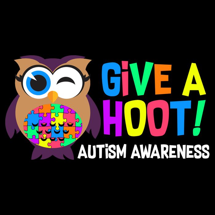 Give A Hoot Autism Awareness Mesh Reversible Basketball Jersey Tank