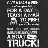 Give A Man A Fish A Boat And A Truck 15oz Campfire Ceramic Mug