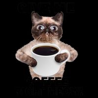 Give Me Coffee Right Meow Mug