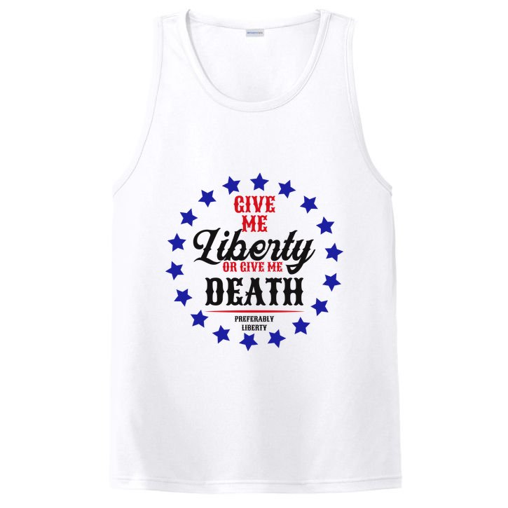 Give Me Liberty Or Give Me Death PosiCharge Competitor Tank