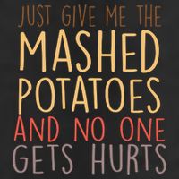 Give Me Mashed Potatoes No One Gets Hurt Adult Drive Performance Visor