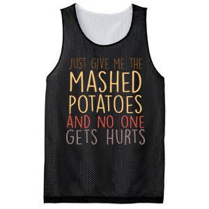 Give Me Mashed Potatoes No One Gets Hurt Mesh Reversible Basketball Jersey Tank