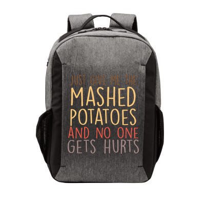 Give Me Mashed Potatoes No One Gets Hurt Vector Backpack