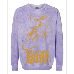 Give Me Some Space Colorblast Crewneck Sweatshirt