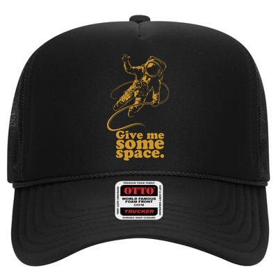 Give Me Some Space High Crown Mesh Back Trucker Hat