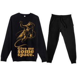 Give Me Some Space Premium Crewneck Sweatsuit Set