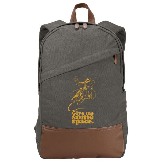 Give Me Some Space Cotton Canvas Backpack