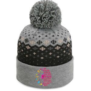 Give Me The Beat Hippie Guitars The Baniff Cuffed Pom Beanie