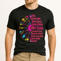 Give Me The Beat Hippie Guitars Cooling Performance Crew T-Shirt
