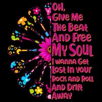 Give Me The Beat Hippie Guitars 16 in Basic Backpack