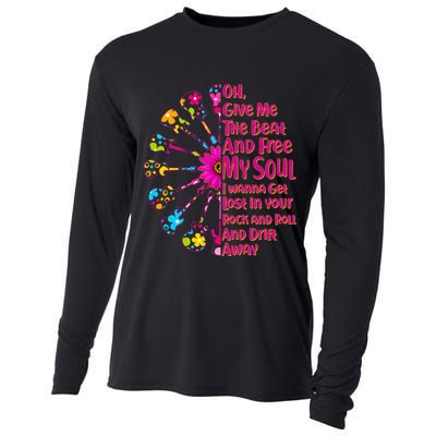 Give Me The Beat Hippie Guitars Cooling Performance Long Sleeve Crew