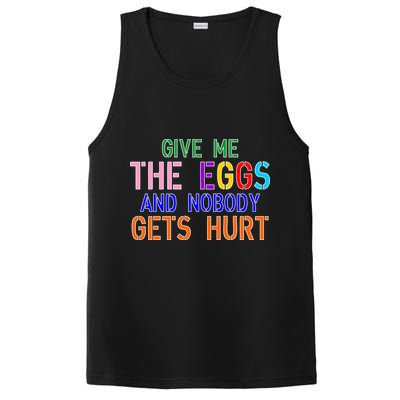 Give Me The Eggs and Nobody Gets Hurt Easter Egg Hunt PosiCharge Competitor Tank