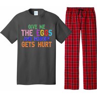 Give Me The Eggs and Nobody Gets Hurt Easter Egg Hunt Pajama Set