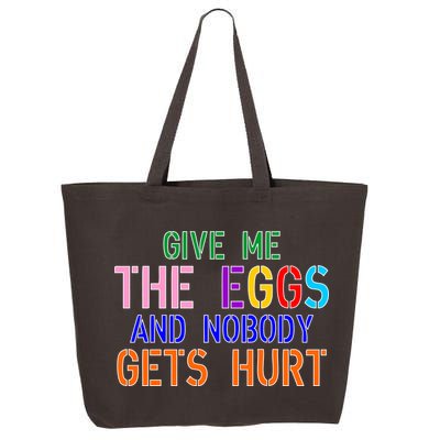 Give Me The Eggs and Nobody Gets Hurt Easter Egg Hunt 25L Jumbo Tote